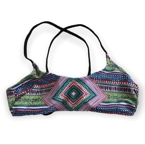 3/$15 Xhilaration neon bathing suit criss cross back strap